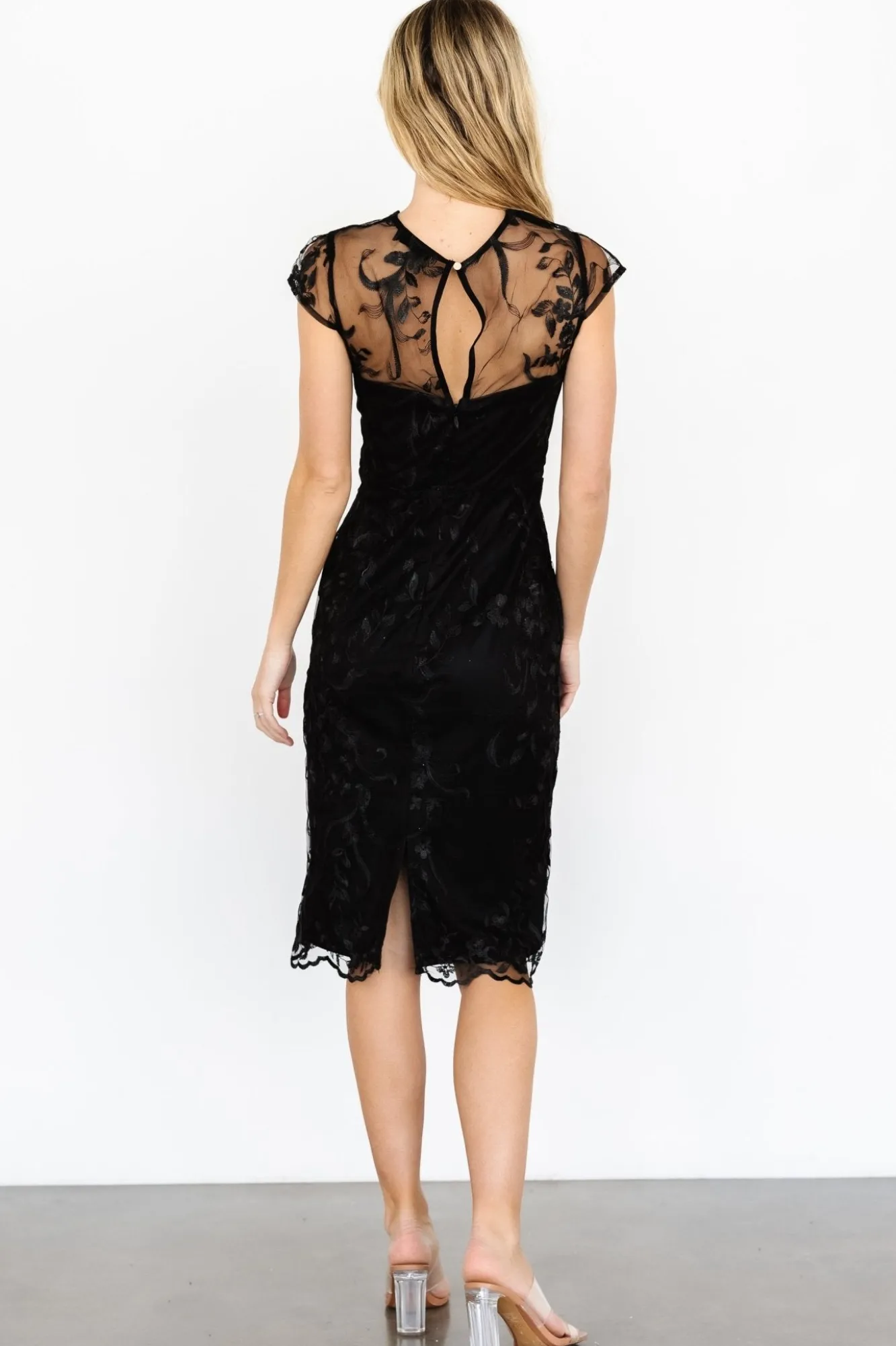 Baltic Born Delphine Applique Midi Dress |