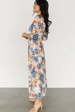 Baltic Born Denton Midi Dress | Blue Multi