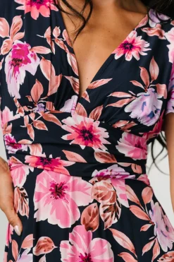 Baltic Born Destin Maxi Dress | Navy + Pink