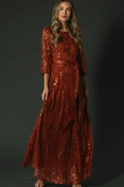 Baltic Born Destiny Sequin Maxi Dress |