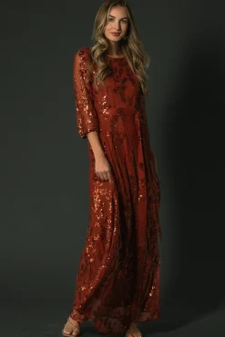 Baltic Born Destiny Sequin Maxi Dress |