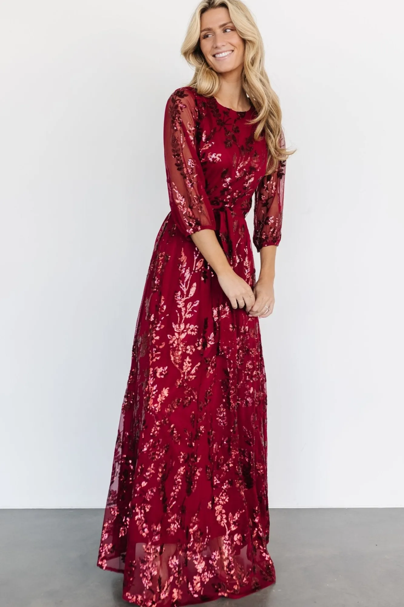 Baltic Born Destiny Sequin Maxi Dress |