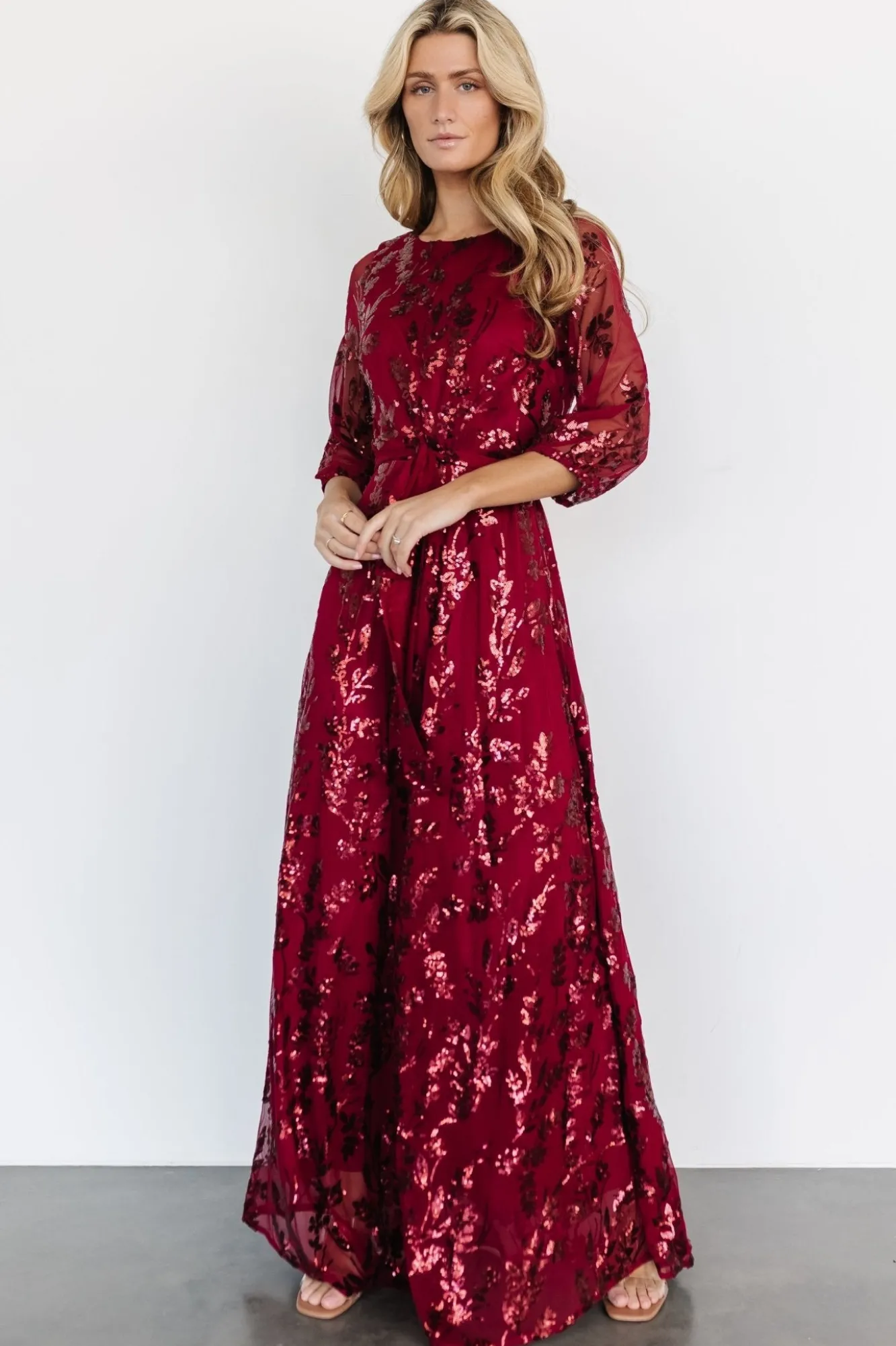 Baltic Born Destiny Sequin Maxi Dress |