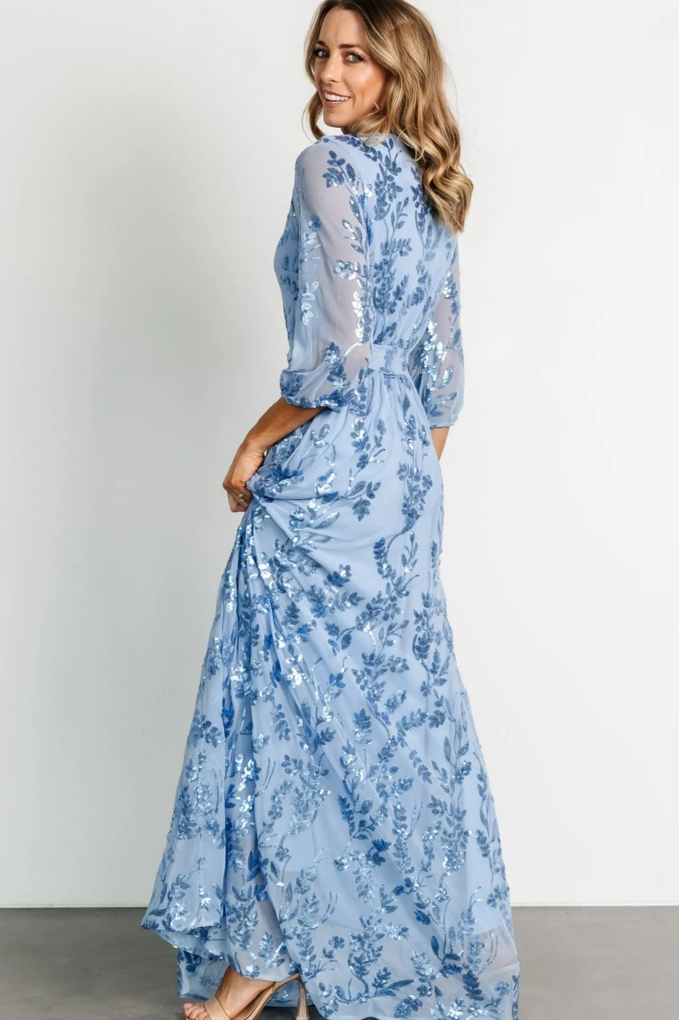 Baltic Born Destiny Sequin Maxi Dress |