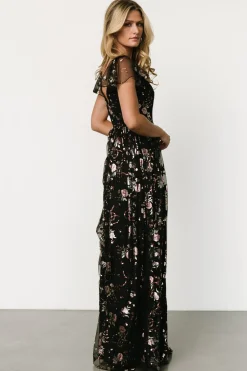 Baltic Born Devany Maxi Dress | Black Multi