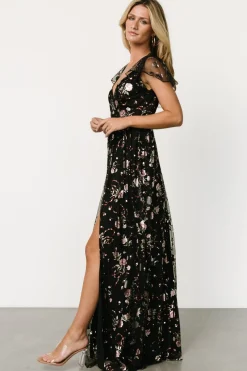 Baltic Born Devany Maxi Dress | Black Multi