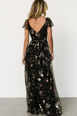 Baltic Born Devany Maxi Dress | Black Multi