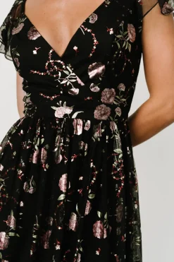 Baltic Born Devany Maxi Dress | Black Multi