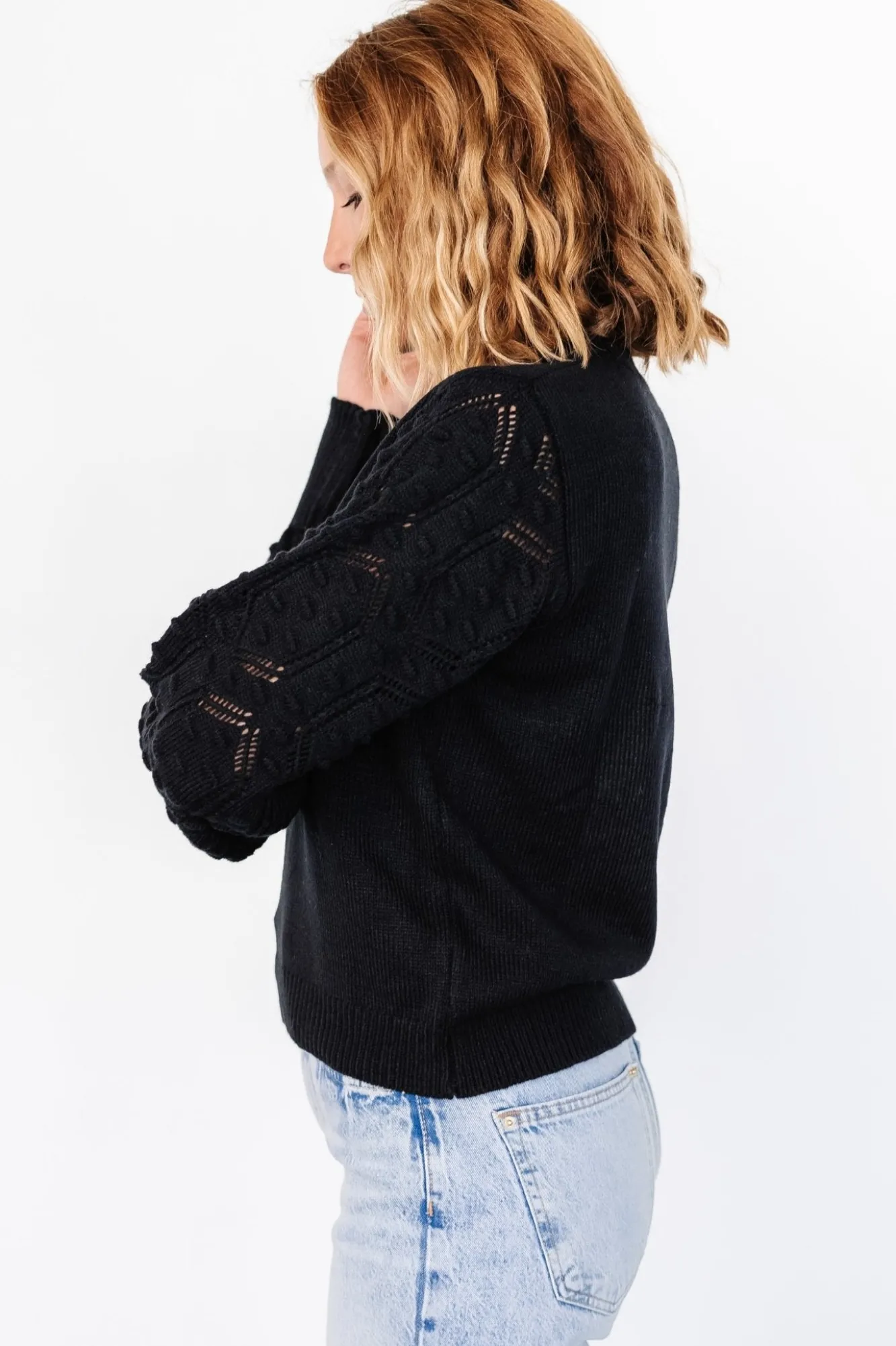 Baltic Born Devri Pointelle Sweater |
