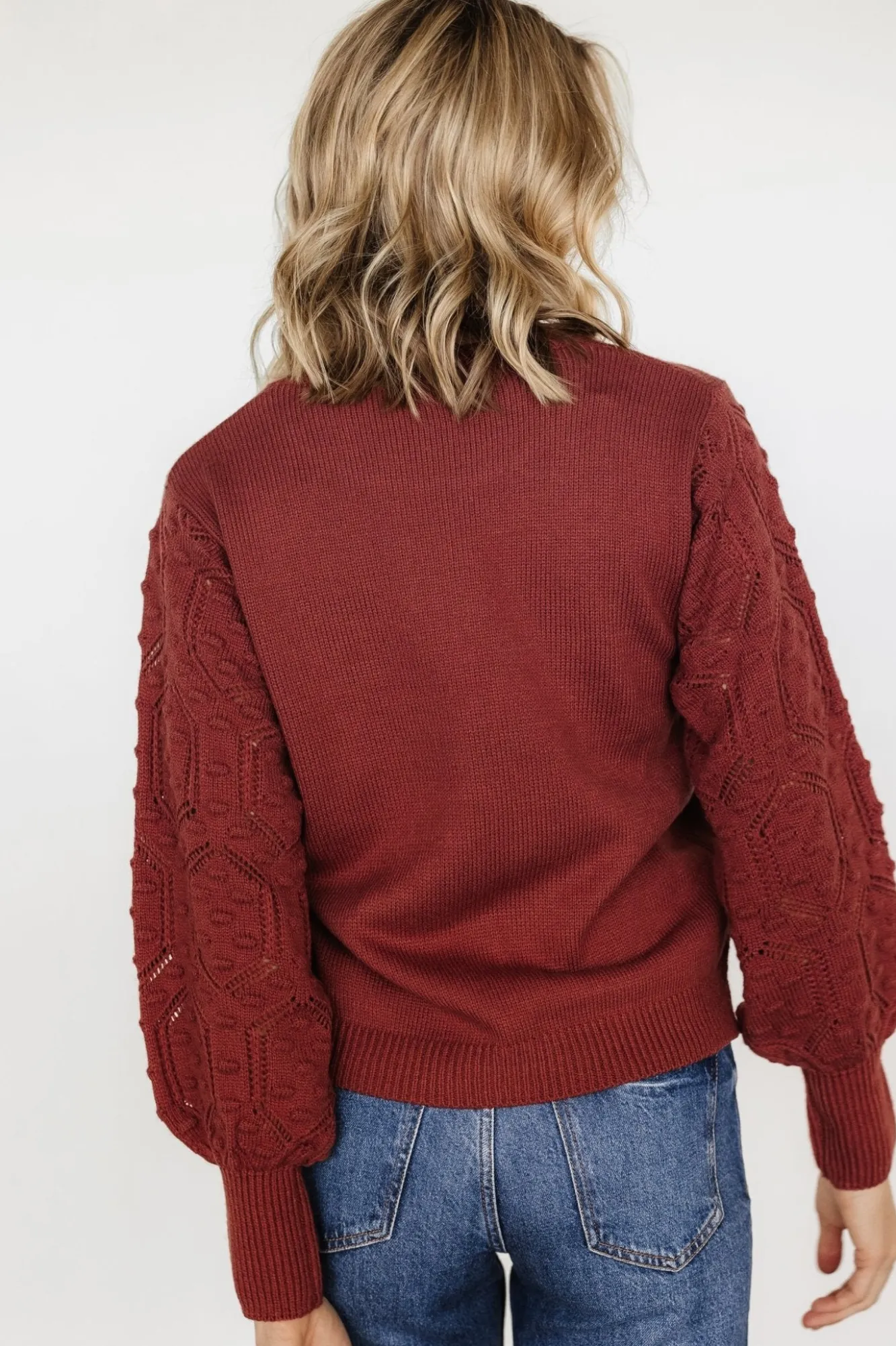 Baltic Born Devri Pointelle Sweater |