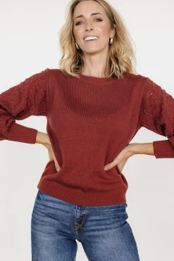 Baltic Born Devri Pointelle Sweater |