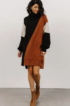 Baltic Born Diego Sweater Dress | Black Multi