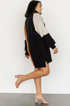 Baltic Born Diego Sweater Dress | Black Multi