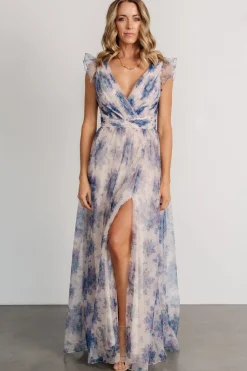Baltic Born Dimitra Maxi Dress | Natural + Slate Floral