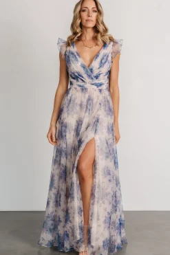 Baltic Born Dimitra Maxi Dress | Natural + Slate Floral