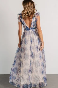 Baltic Born Dimitra Maxi Dress | Natural + Slate Floral