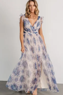 Baltic Born Dimitra Maxi Dress | Natural + Slate Floral