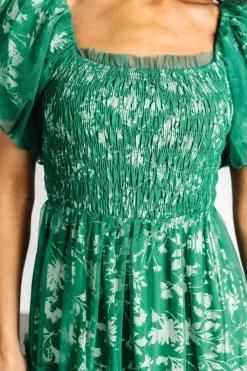 Baltic Born Doria Tulle Floral Maxi Dress |