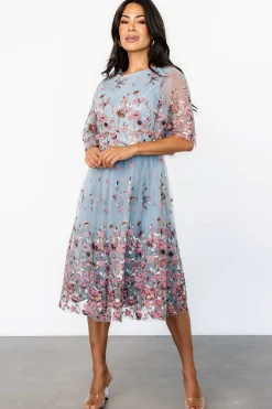 Baltic Born Duchess Tulle Dress | Blue Garden
