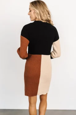 Baltic Born Easton Sweater Dress | Black Multi