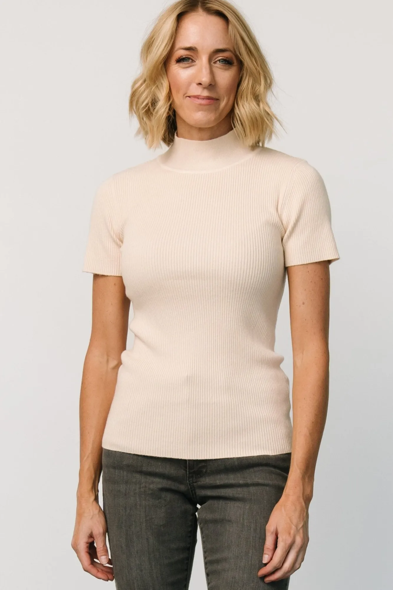 Baltic Born Edie Mock Neck Top |