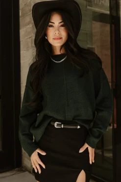 Baltic Born Edmonton Sweater | Dark Green