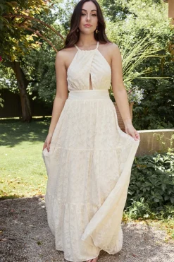 Baltic Born Eilish Embossed Maxi Dress |