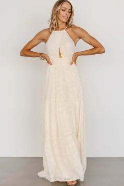 Baltic Born Eilish Embossed Maxi Dress |