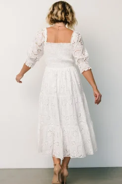Baltic Born Ella Eyelet Midi Dress |