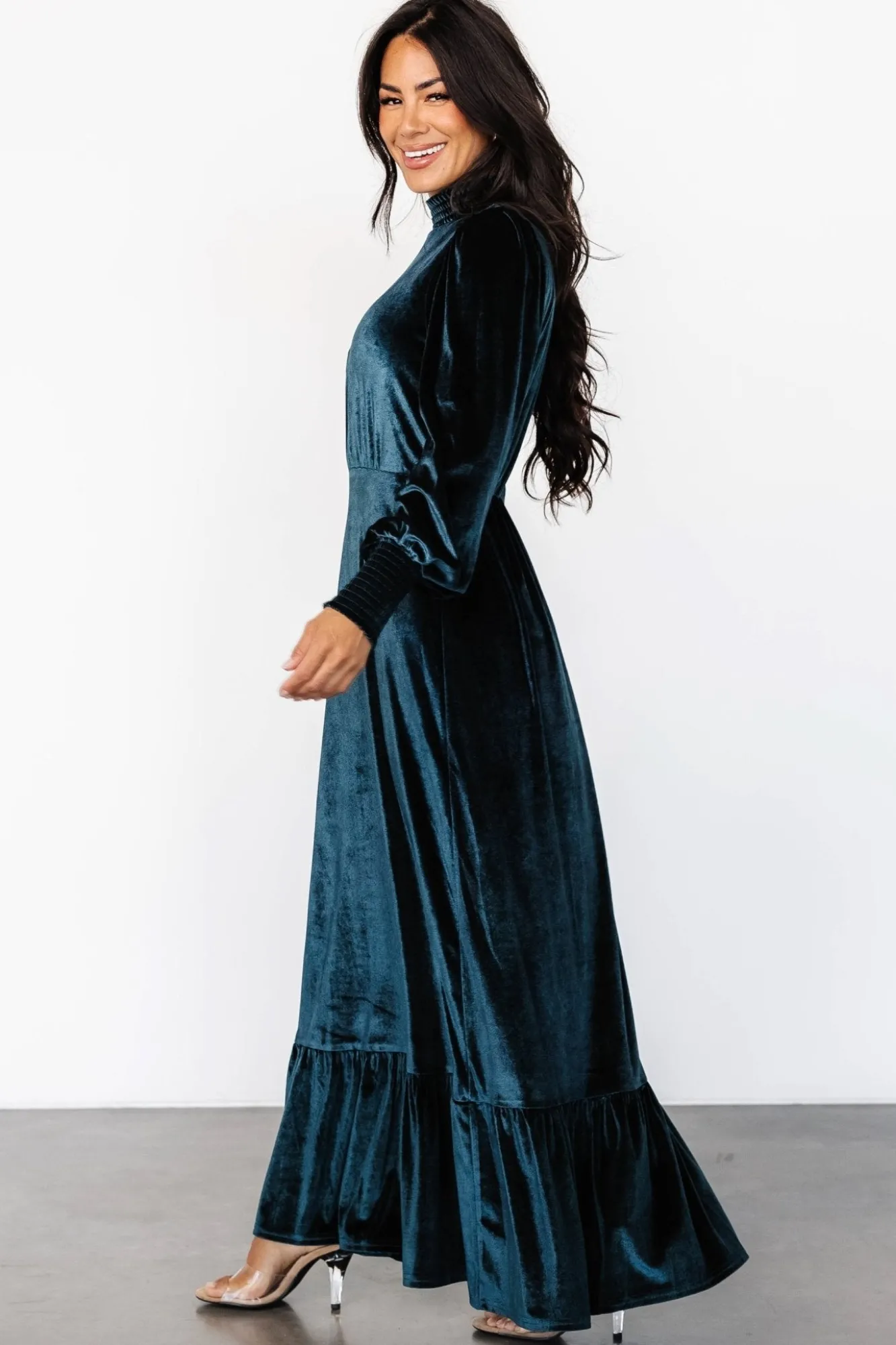 Baltic Born Elodie Velvet Maxi Dress |