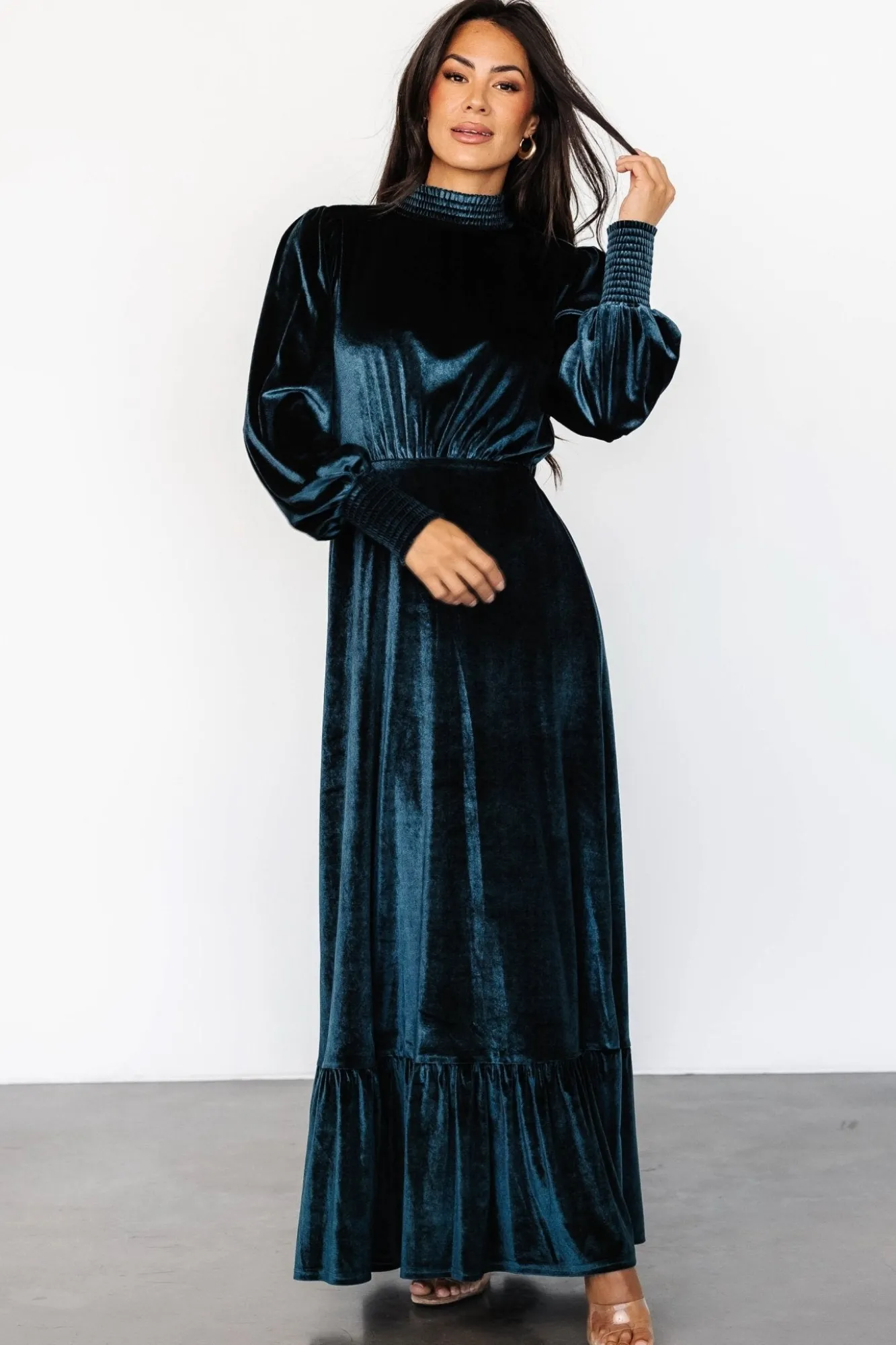 Baltic Born Elodie Velvet Maxi Dress |