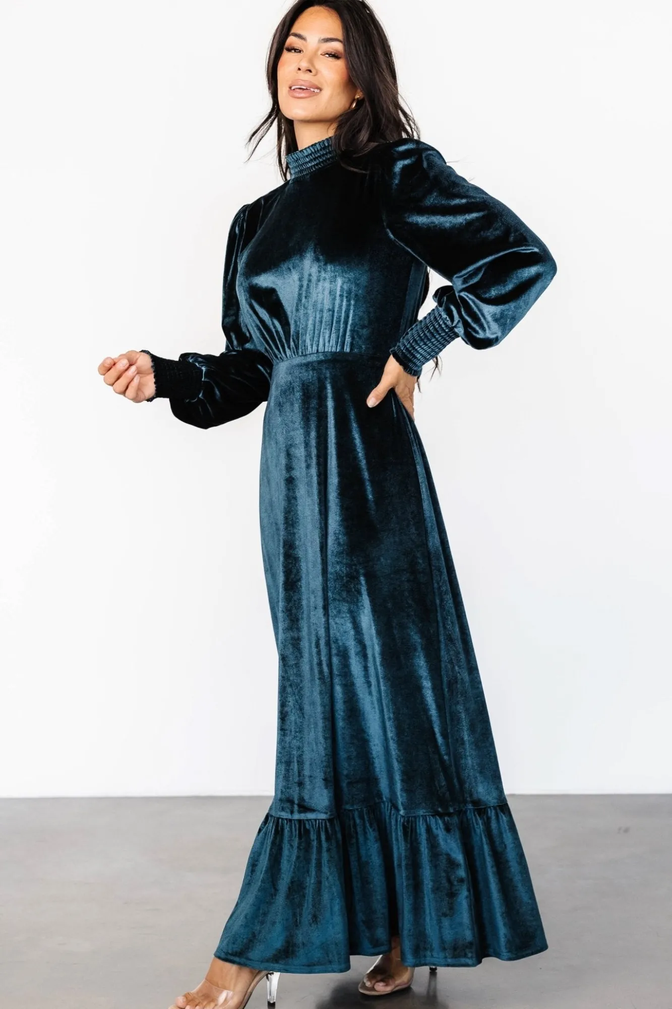Baltic Born Elodie Velvet Maxi Dress |