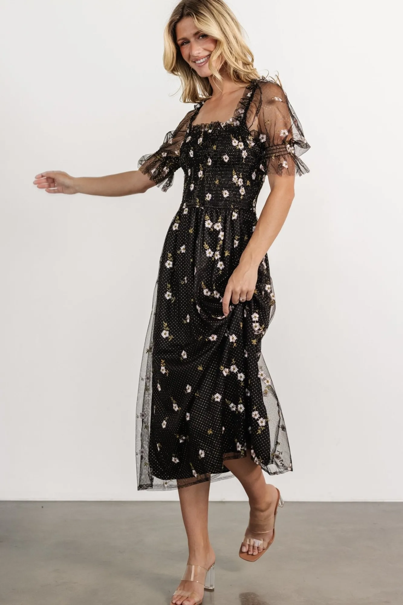 Baltic Born Emilia Embroidered Dress |