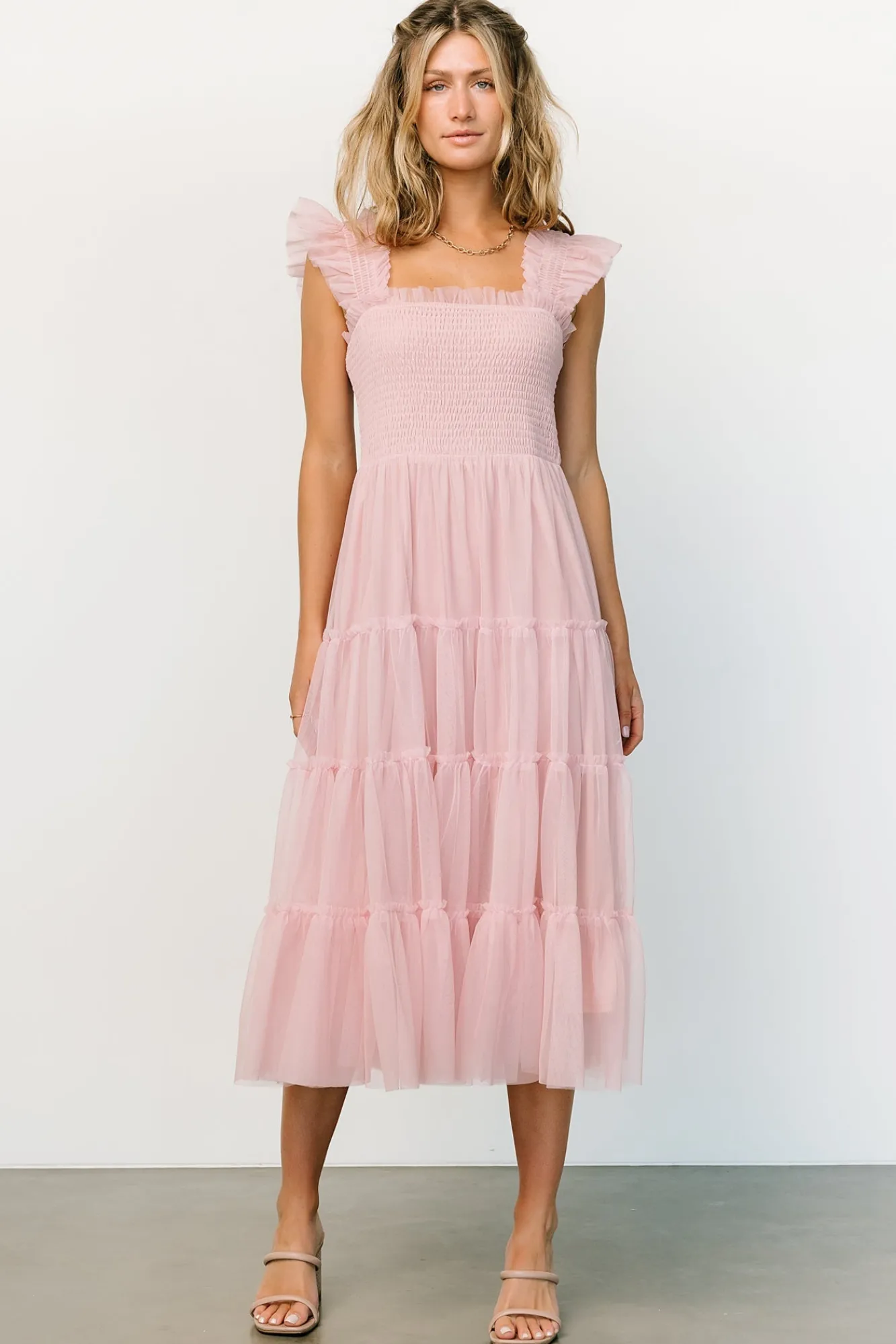 Baltic Born Emma Smocked Tulle Dress |