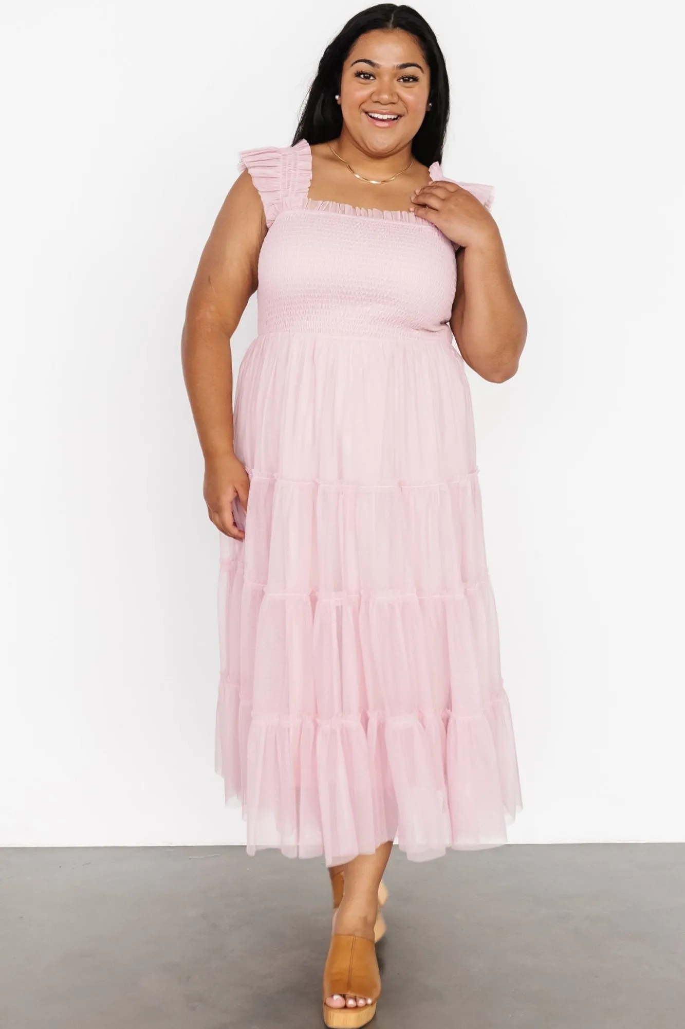 Baltic Born Emma Smocked Tulle Dress |