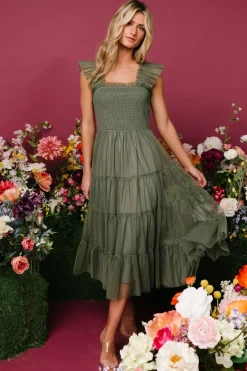 Baltic Born Emma Smocked Tulle Dress |