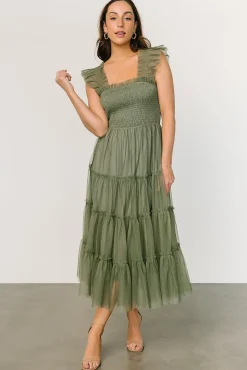 Baltic Born Emma Smocked Tulle Dress |