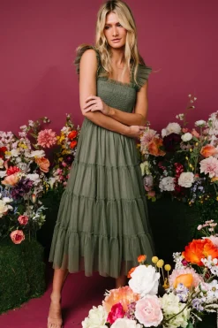 Baltic Born Emma Smocked Tulle Dress |