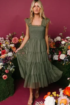 Baltic Born Emma Smocked Tulle Dress |