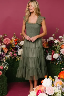 Baltic Born Emma Smocked Tulle Dress |