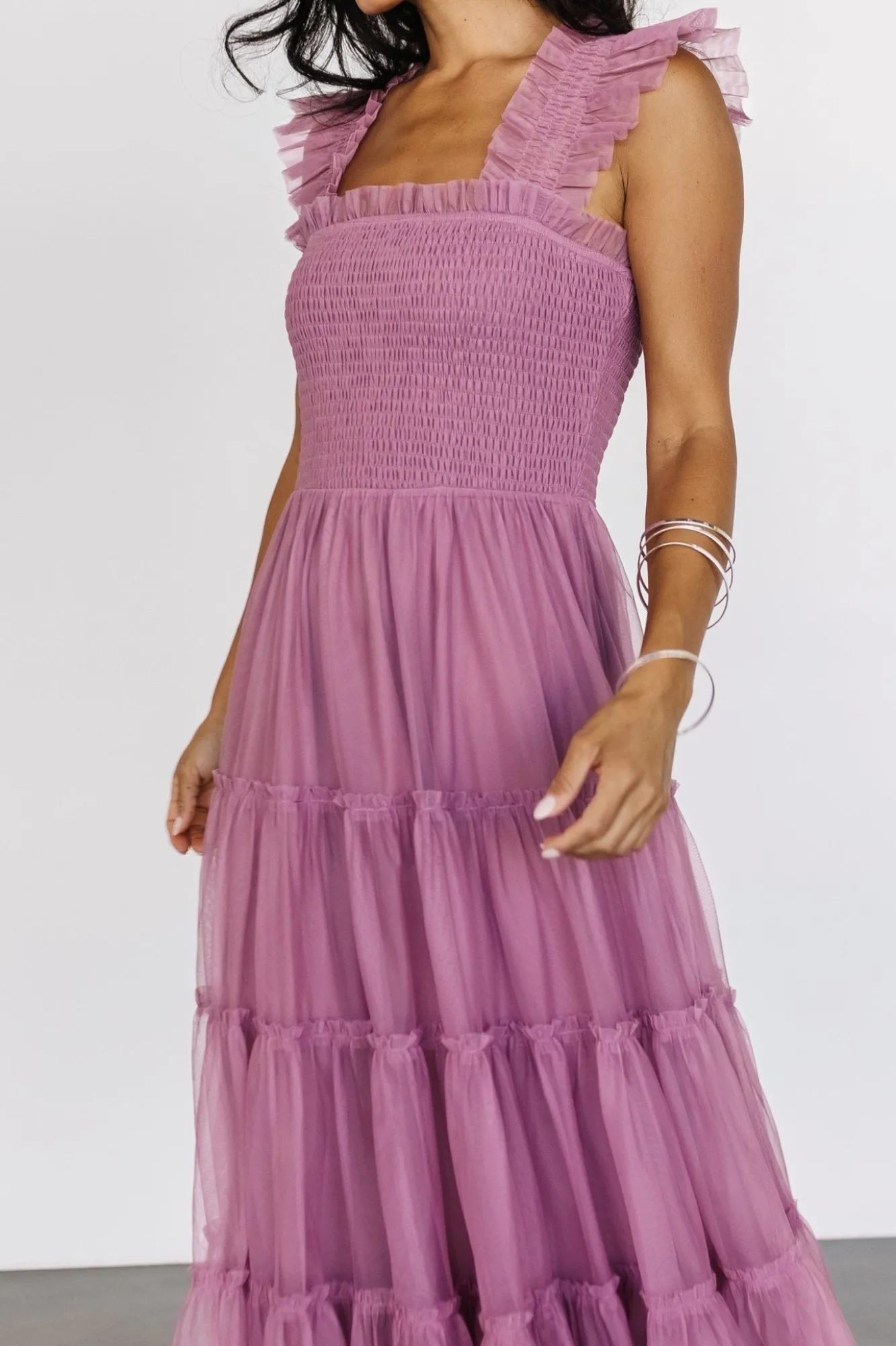 Baltic Born Emma Smocked Tulle Dress |