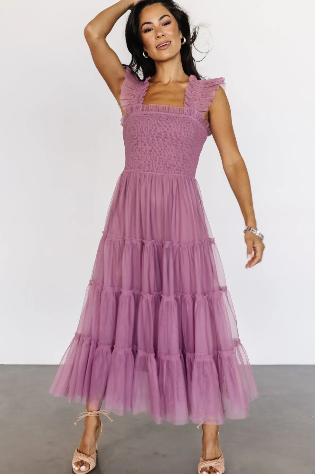 Baltic Born Emma Smocked Tulle Dress |