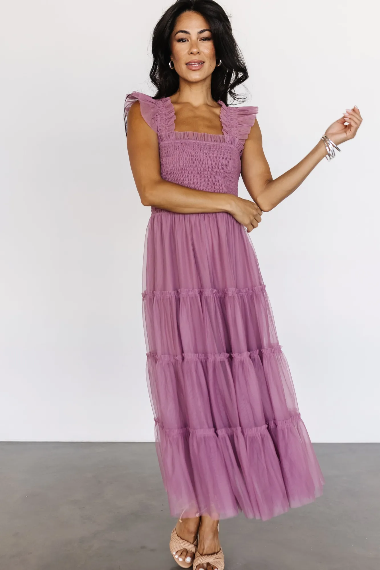 Baltic Born Emma Smocked Tulle Dress |