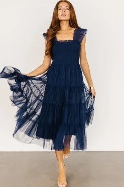 Baltic Born Emma Smocked Tulle Dress |