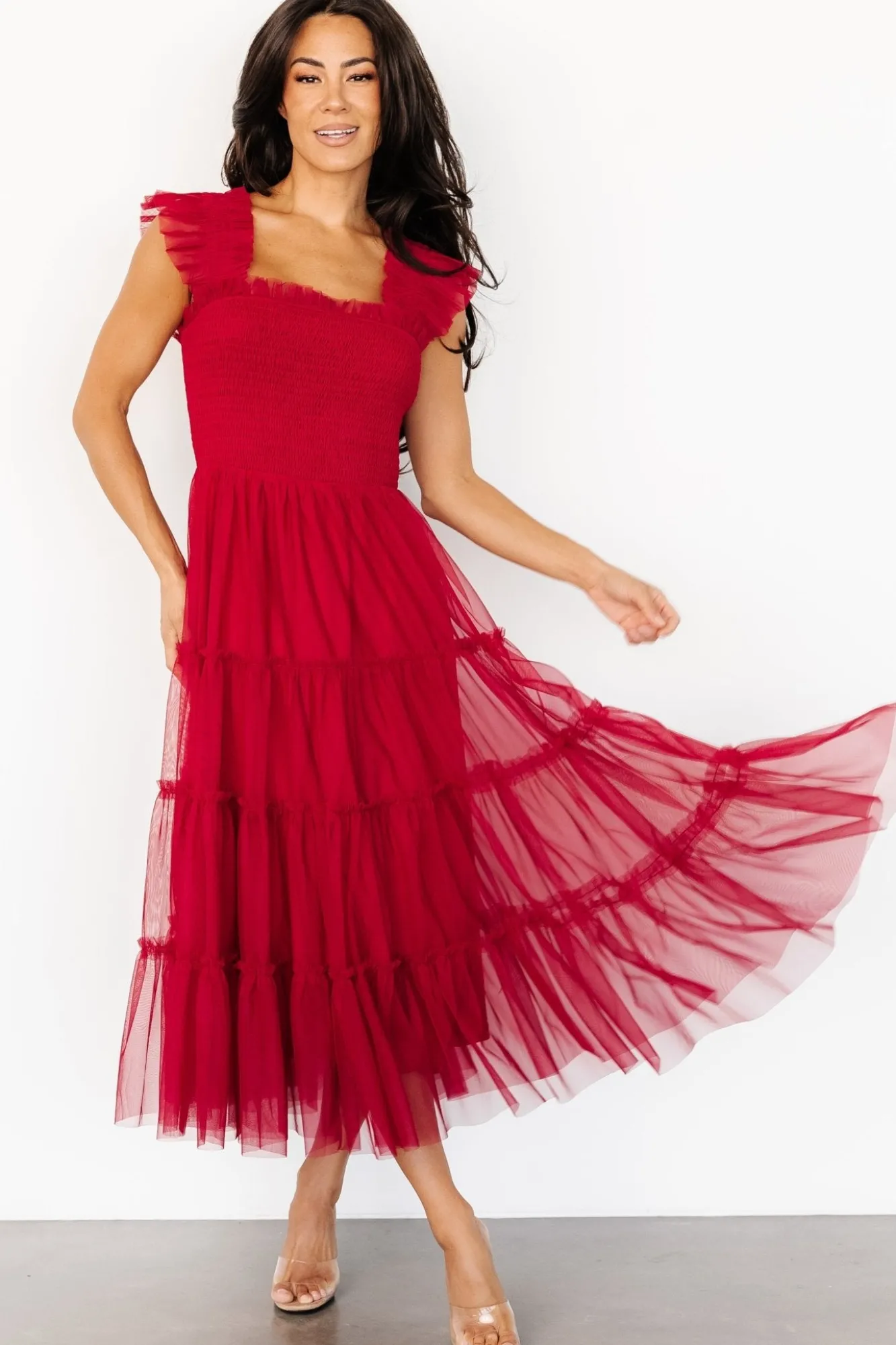 Baltic Born Emma Smocked Tulle Dress |