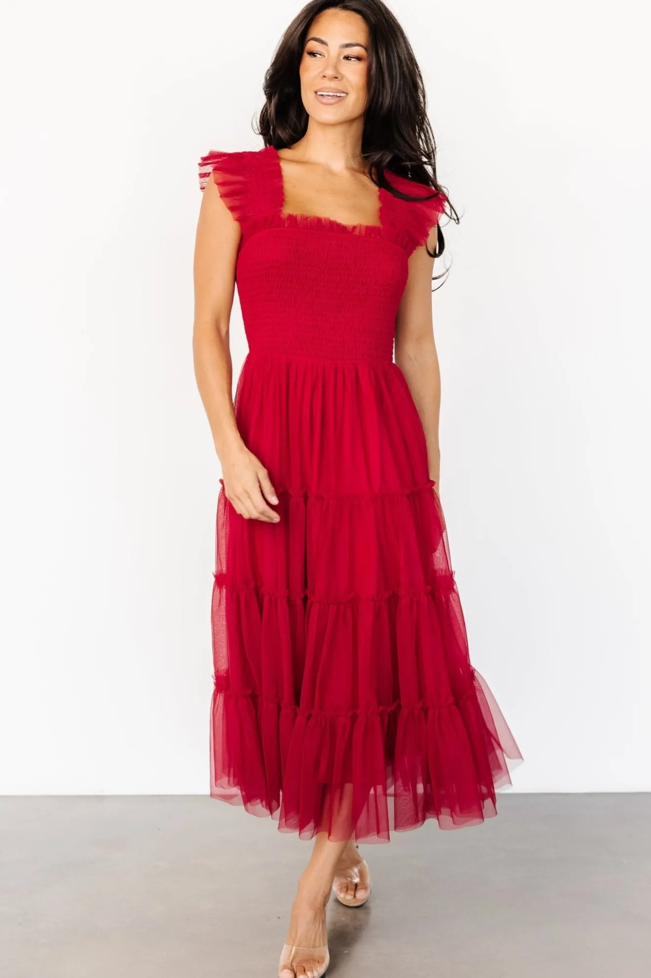 Baltic Born Emma Smocked Tulle Dress |