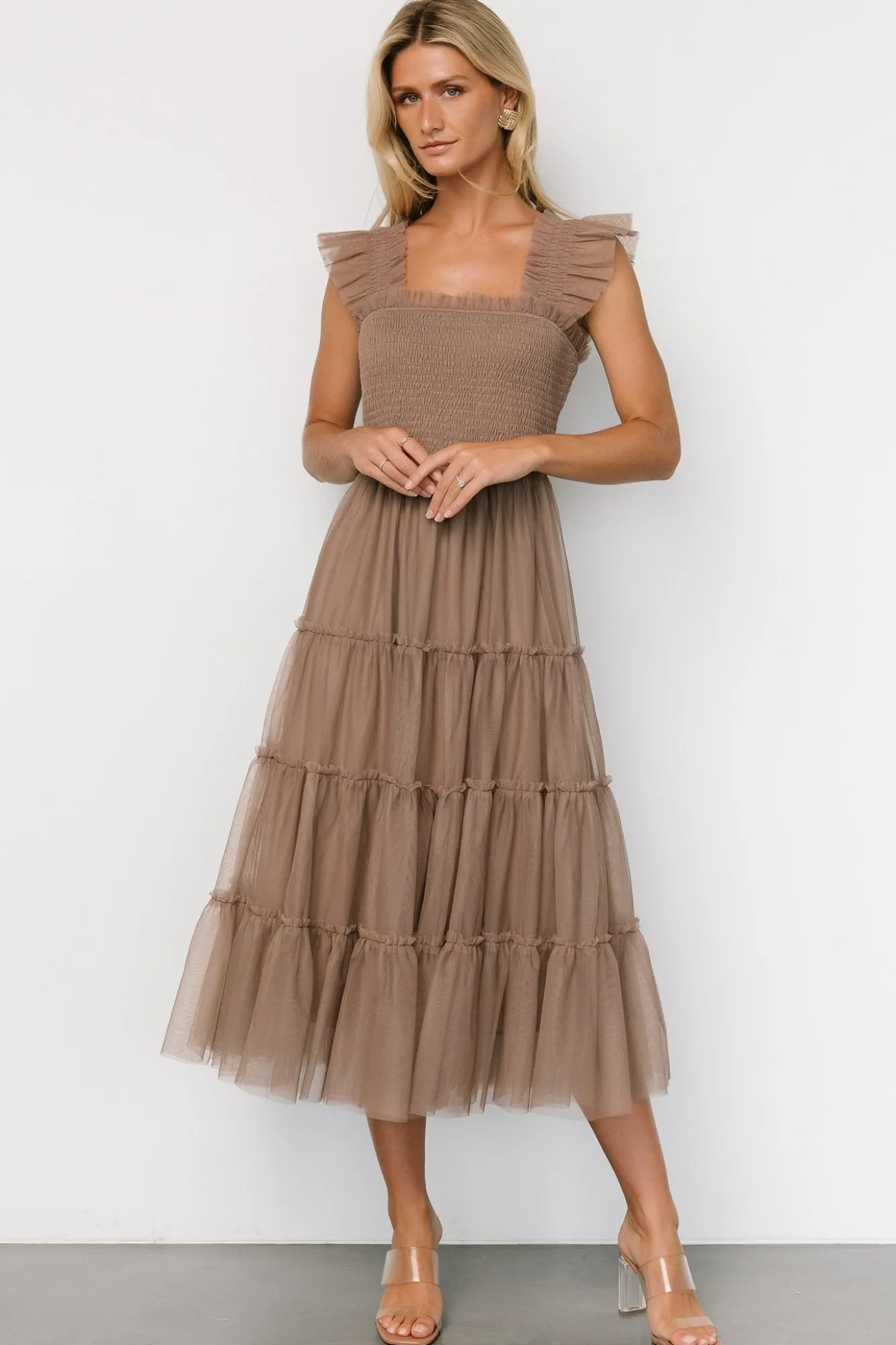 Baltic Born Emma Smocked Tulle Dress |