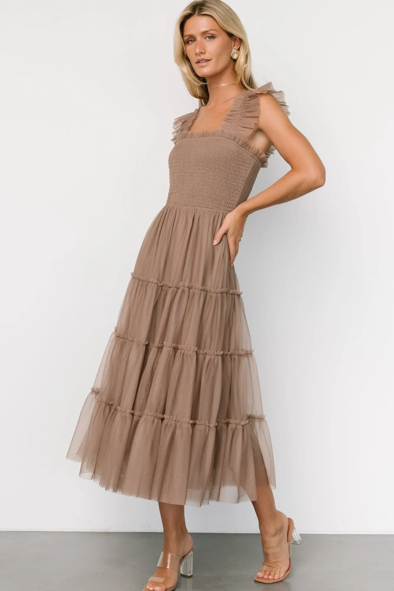 Baltic Born Emma Smocked Tulle Dress |