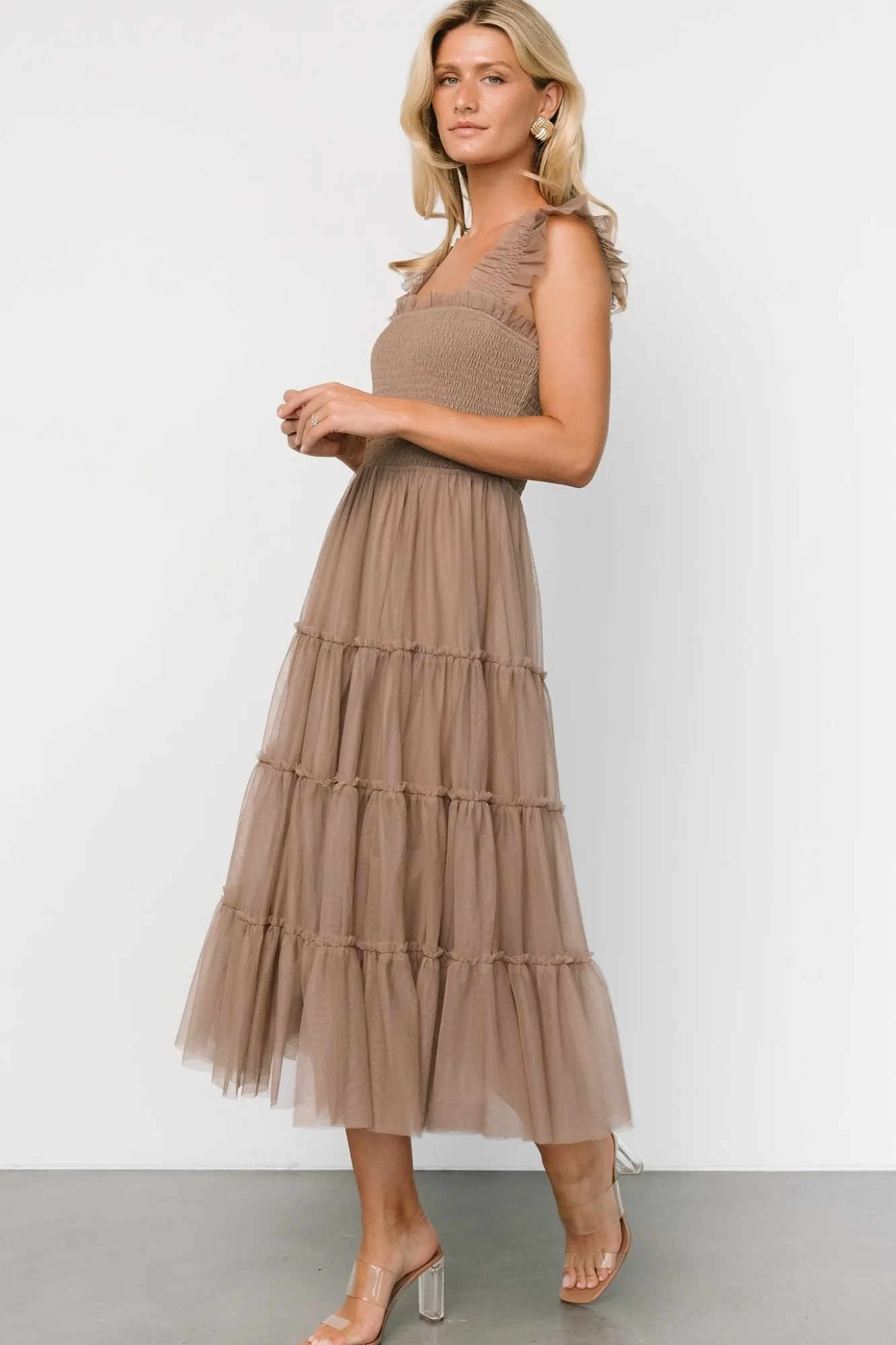 Baltic Born Emma Smocked Tulle Dress |