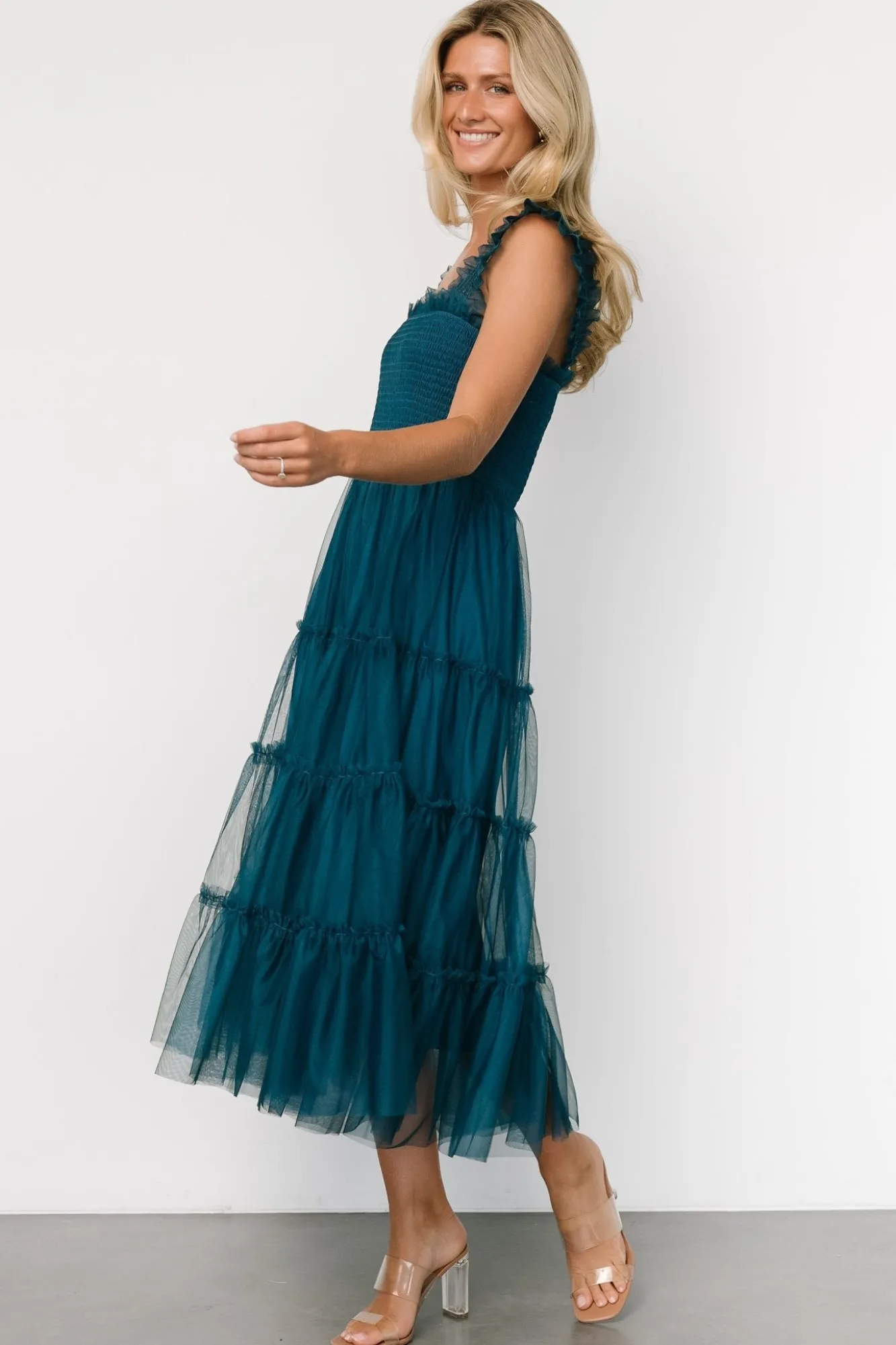 Baltic Born Emma Smocked Tulle Dress |